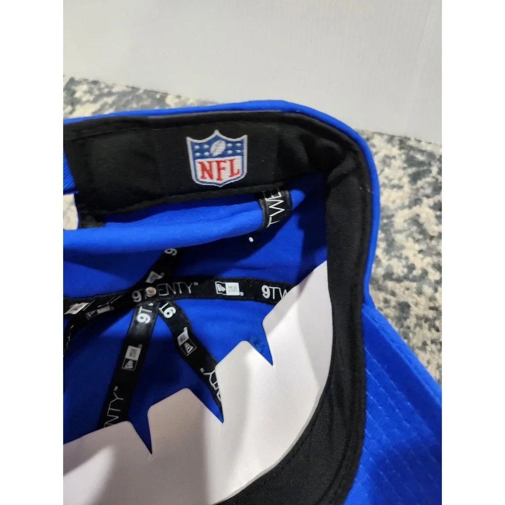 New Era Los Angeles Rams Hat NFL 9TWENTY Adjustable Blue Cap OSFM Mens Womens